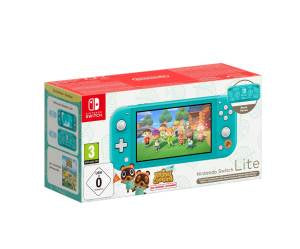 SWITCH LITE CONSOLE ANIMAL CROSSING TURCHESE SPECIAL EDITION