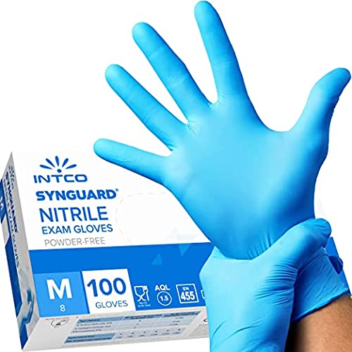 100 guanti in Nitrile senza polvere