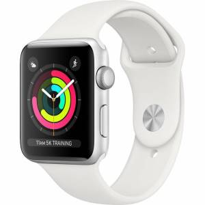 Apple Watch Series3 GPS 38mm Silver Alum./White Sport Band EU