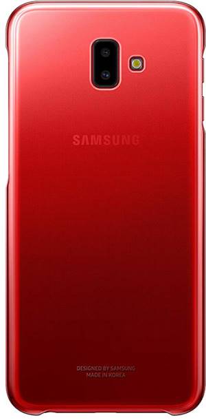 Samsung Gradation Cover AJ610CRE Galaxy J6+ Red