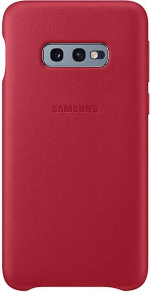 Samsung Leather Cover VG970LRE Galaxy S10e Red