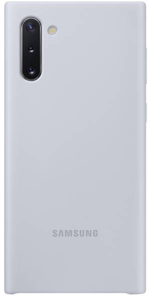 Samsung Silicone Cover PN970TS Galaxy Note10 Silver