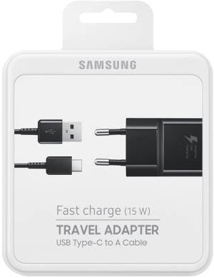 Samsung Caricabatterie EP-TA20EBECG Fast Charge 2A Type-C Black