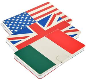 Majestic Custodia Tablet 7" Universale con Tastiera Bandiera UK