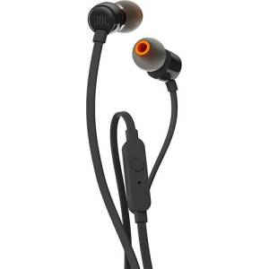 JBL T160 Tune In-Ear Headphone with Mic - Black