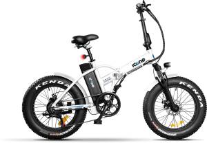 Icon.e Bici Elettrica Pieghevole AllRoad Plus 250W Navy White S