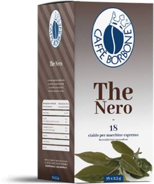 Borbone Box Cialde 44mm The Nero Naturale 18pz