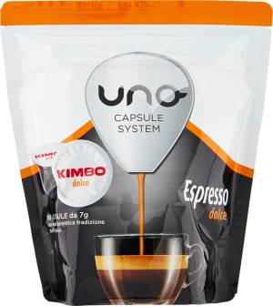 Kimbo Box Capsule UNO System Dolce 16pz