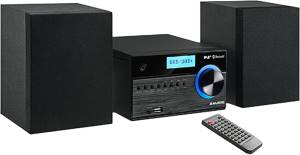 Majestic Micro Hi-Fi AH-2350 BT/MP3/USB/DAB+ Black