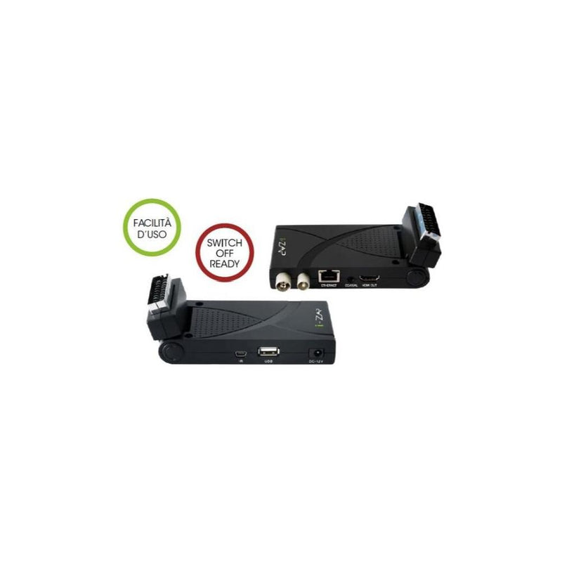 I-ZAP DECODER T375 DVBT2 HEVC USB/HD/ETHERENT/COAXIAL