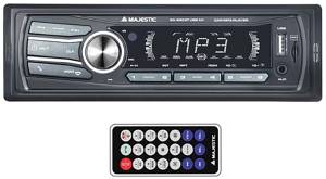 Majestic Car Audio System Mechless SA 400 BT/USB/AUX Black