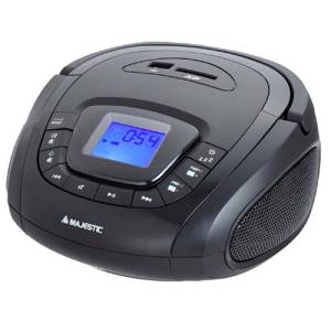 Majestic Mini Boombox AH-240 USB/SD/AUX Black