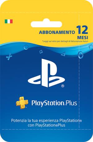 PlayStation Plus Card Hang Abbonamento 365gg