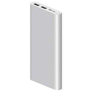 Xiaomi Mi Power Bank Univ. 2x USB-A/Type-C 18W 10000 mAh Silver