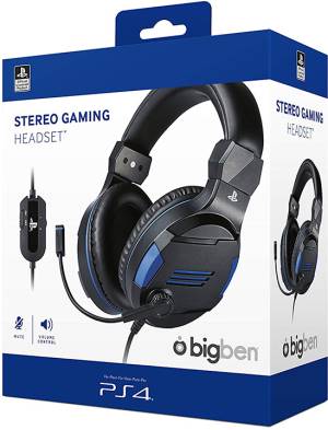 PS4 BigBen Stereo Gaming Headset V3 Wired