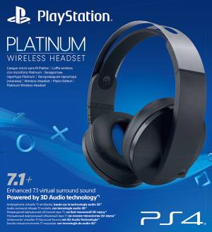 PS4 Platinum Wireless Headset