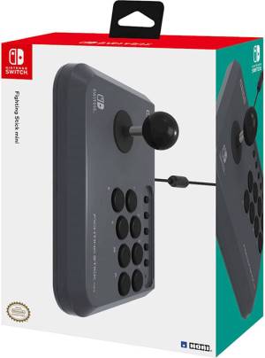 Switch Hori Controller Fighting Stick Mini Grey