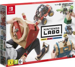 Switch LABO Toy-Con: Kit Veicoli
