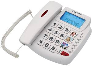 Telefono MaJestic PHF-Billy 200 Bianco