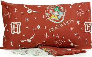 Hermet Completo Letto Harry Potter Bordeaux - Misura: Singolo