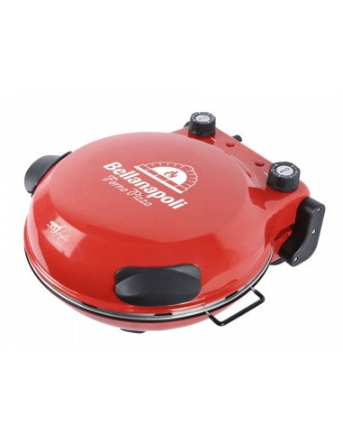 Melchioni Bellanapoli macchina e forno per pizza 1 pizza 1200 W Rosso