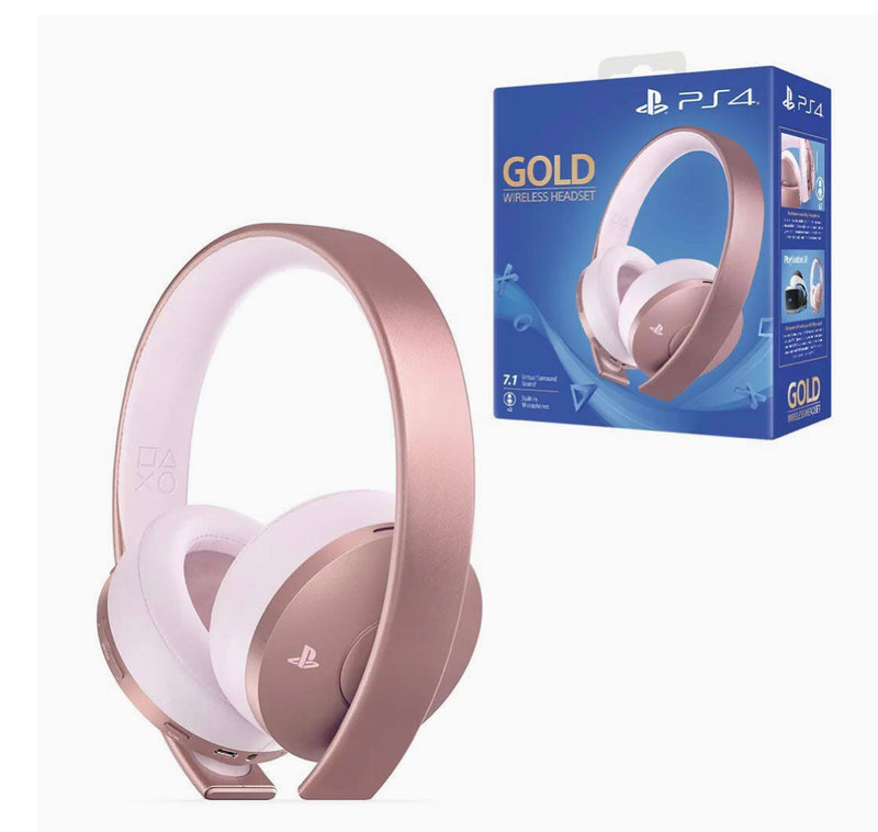 PlayStation 4 - Gold Wireless Headset – Rose Gold Edition