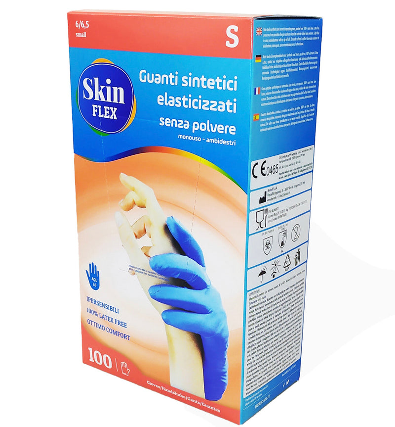 SKIN FLEX BOX GUANTI IN NITRL SINT. USO MEDICO SENZA POLVERE 100PZ